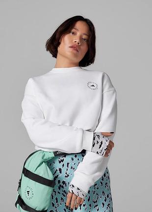 Свитшот худи оверсайз stella mccartney adidas by stella mccartney h59978