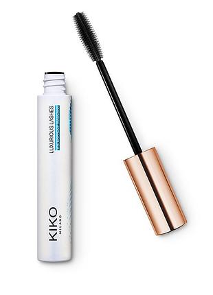 Тушь для экстра объема ресниц kiko milano luxurious lashes waterproof mascara (000123)
