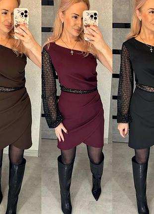 Жінояа нарядна стильна сукня