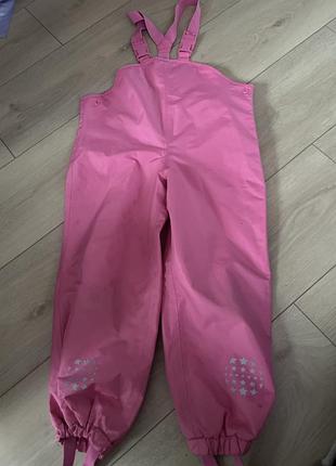 Детские брюки-комбинезон 110-166
