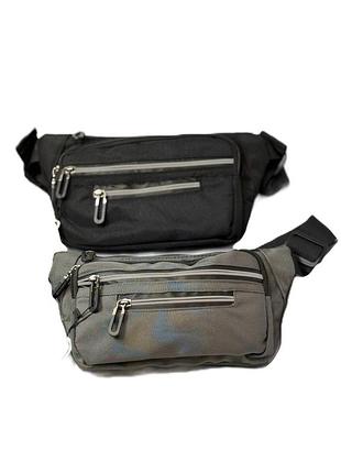 Компактная мужская сумка в черном цвете