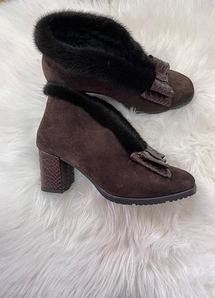 Ботильоны норка