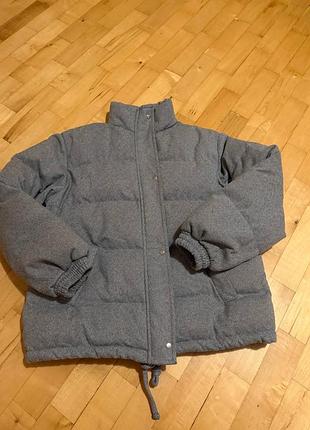 Кошемировая зимняя куртка