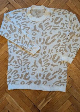 Свитер удлиненный