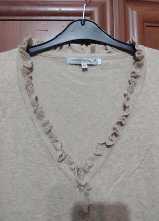 Кардиган с рюшами. 2