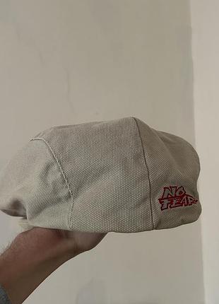 Берет/кепка no fear vintage 90s flat cap usa