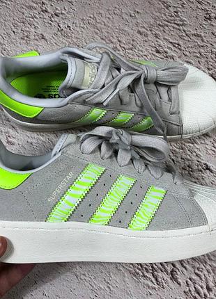 Id5791 новые женские кеды adidas superstar xlg platform originals