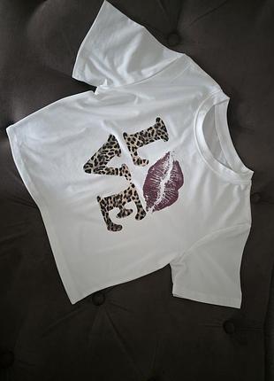 Футболка белая