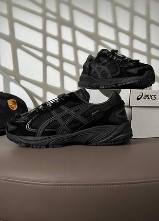 Чоловічі зимові кросівки водонепроникні з термоутеплювачем asics gel-kahana tr v4 gore-tex termo winter