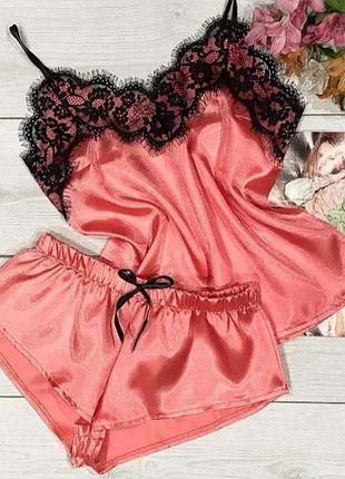 Піжама атласна