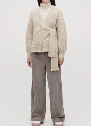 Cos теплий кардиган на запах