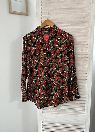 Блуза в цветочный принт разы lefties
