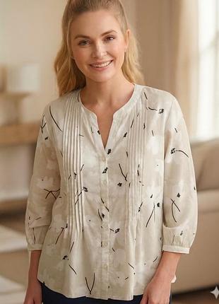 Блузка блуза жіноча нарядна розмір 3xl (56)