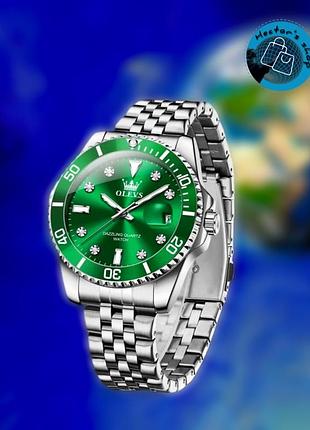 ⚡️оlevs 9809 green natural