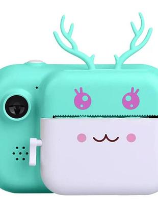 Вітринний зразок дитячий фотоапарат із миттєвим друком 12мп фото/відео 1080p