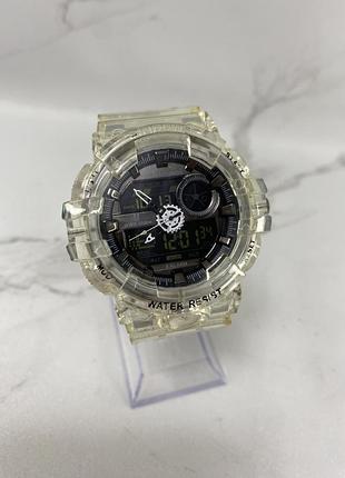 Б/у электронные наручные часы transparent