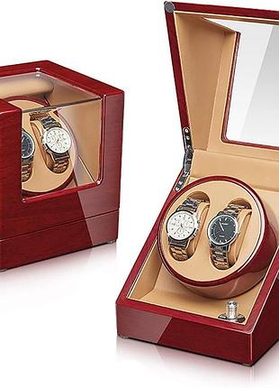 Шкатулка для автоподзавода часов / виндер / watch winder / ротомат newaner/тайммувер
