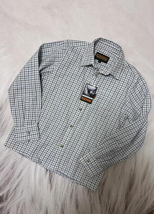 Нова сорочка у клітинку для хлопчика game 9-10 років 134-140 см