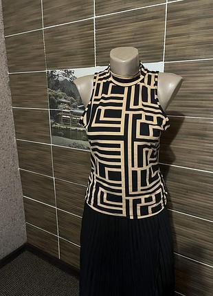 Майка с горлом shein