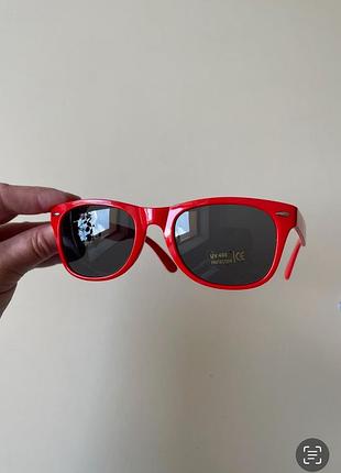 Окуляри дитячі сонцезахисні окуляри від сонця червоні окуляри сонячні