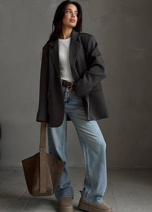 Стильний оверсайз піджак 🤍