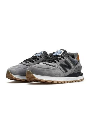 🌺женские кроссовки new balance x stone island dark gray