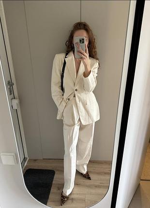 Продам лляні брюки mango