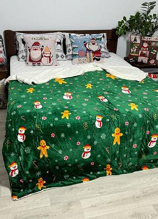 Новогодние пледы на овчине 🫶🏻