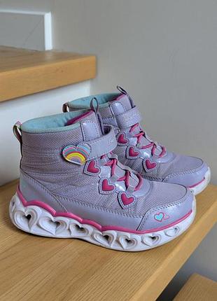 Хайтопы деми skechers 32 размер