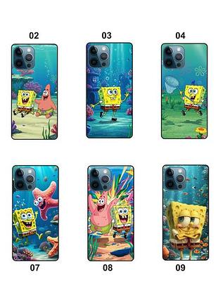 Чехли с картинкой губка боб spongebob для xiaomi oppo nokia iphone zte motorola tecno huawei infinix realme vivo