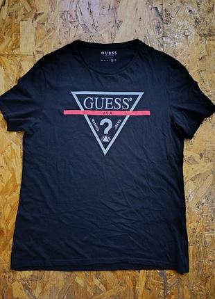 Котонова оригінальна футболка guess u.s.a los angeles