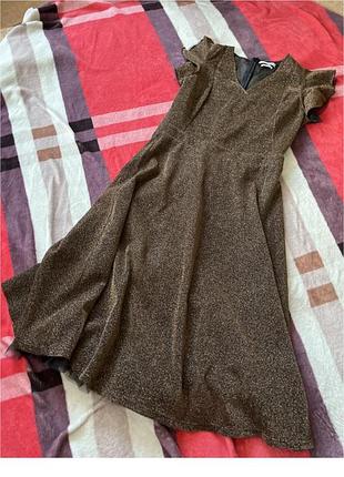 Плаття сукня люрексове новорічне