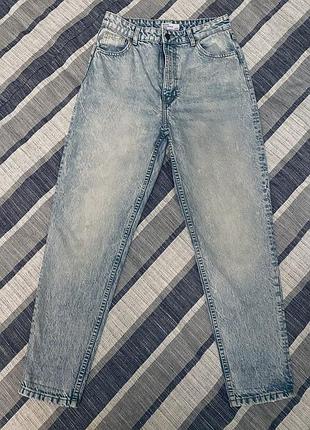 Джинси висока посадка bershka mom olivia