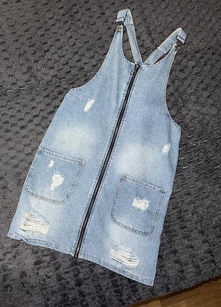 Плаття джинсове