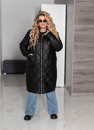 Жіноче тепле зимове пальто куртка