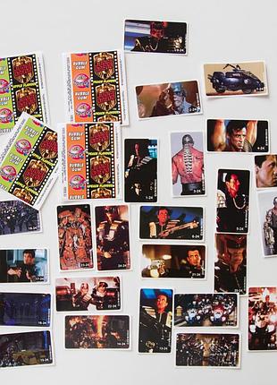 Коллекция наклеек judge dredd судья дред