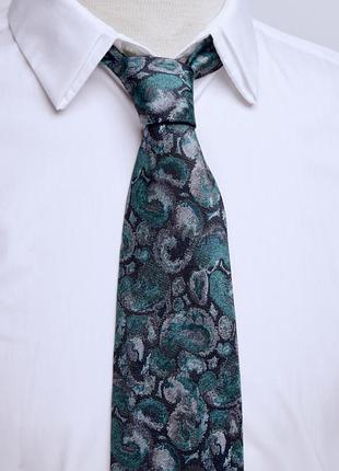 Вінтажна італійська шовкова краватка fendi vintage cravatte