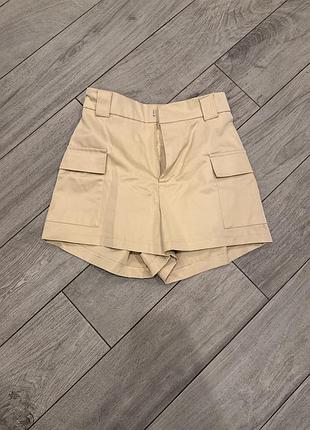 Шорти cropp бежеві xs-m