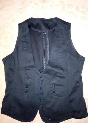 Жилет чорний