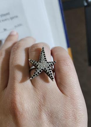 Каблучка, кільце срібло і камені