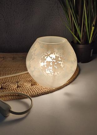 Настільна лампа ikea knubbig квіти вишні