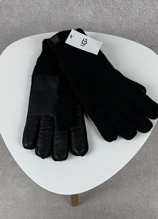 Мужские перчатки ugg nylon/wool