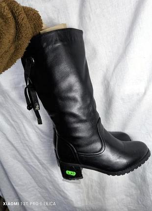 Сапоги зимние искусственные женские