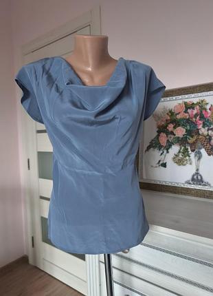 100% шелк изысканная шелковая блуза