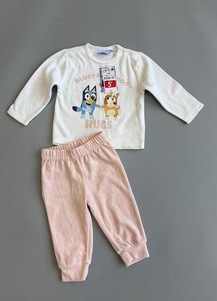 Пижама kiabi из bluey and bingo