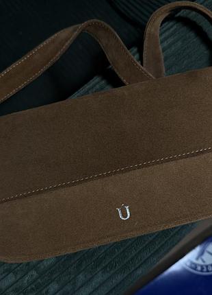 Сумочка з натуральної замші nukot