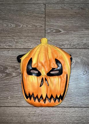 Карнавальна маска гарбуз на хелловін