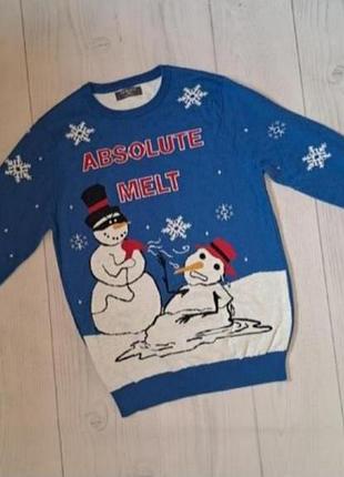 Свитер новогодний мужской