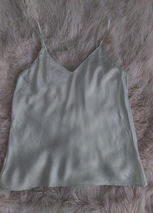 100% шёлк, нежная шелковая майка