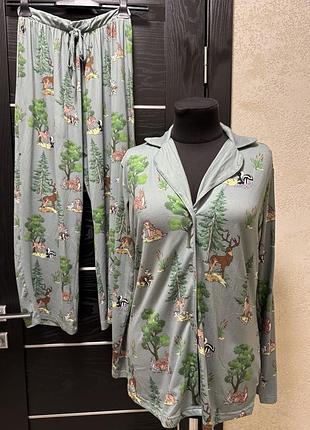 Піжама, домашній костюм, 100% бавовна